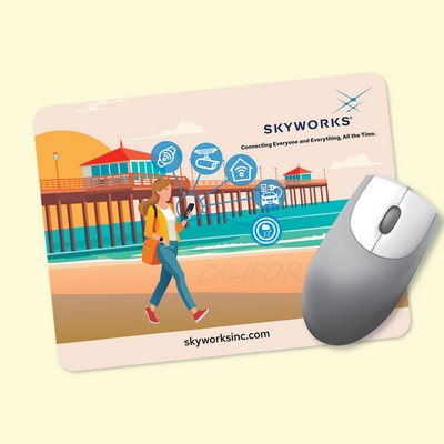 Vynex® DuraTec® 6"x8"x1/8" Hard Surface Mouse Pad